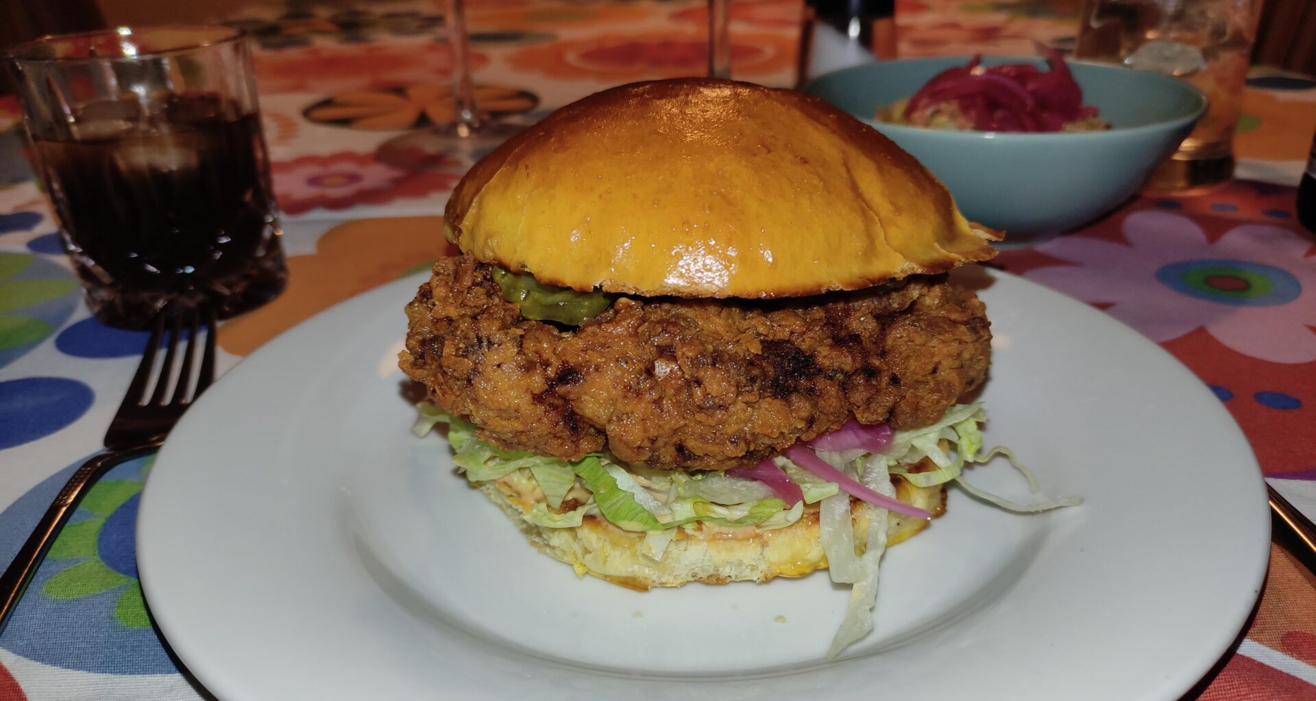 Buttermilk Fried Chicken Burger