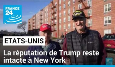 Présidentielle aux Etats-Unis : la réputation de D. Trump reste intacte à New York • FRANCE 24