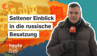 Unterwegs in Mariupol: Sinnbild russischer Brutalität im Krieg | ZDFheute live