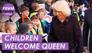 Queen Camilla Receives a Warm Bath Welcome