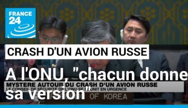 Crash d'un avion russe à la frontière ukrainienne : à l'ONU, "chacun donne sa version des faits"