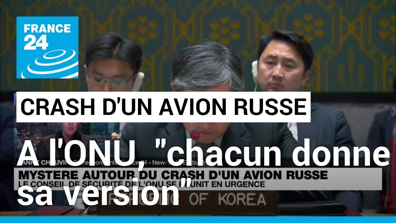 Crash d'un avion russe à la frontière ukrainienne : à l'ONU, "chacun donne sa version des faits"