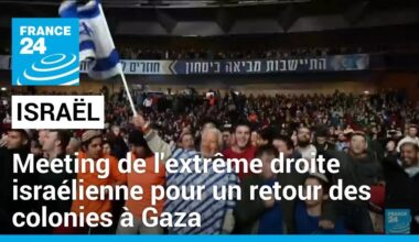 Des milliers d'Israéliens, dont des ministres, réclament des colonies à Gaza • FRANCE 24