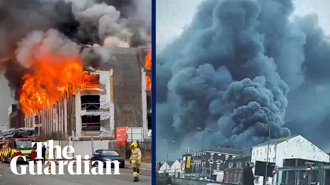 Huge fire breaks out in Liverpool city centre