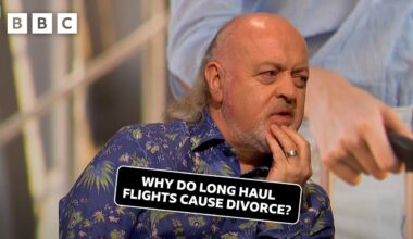 Why do long haul flights cause divorce? | QI- BBC