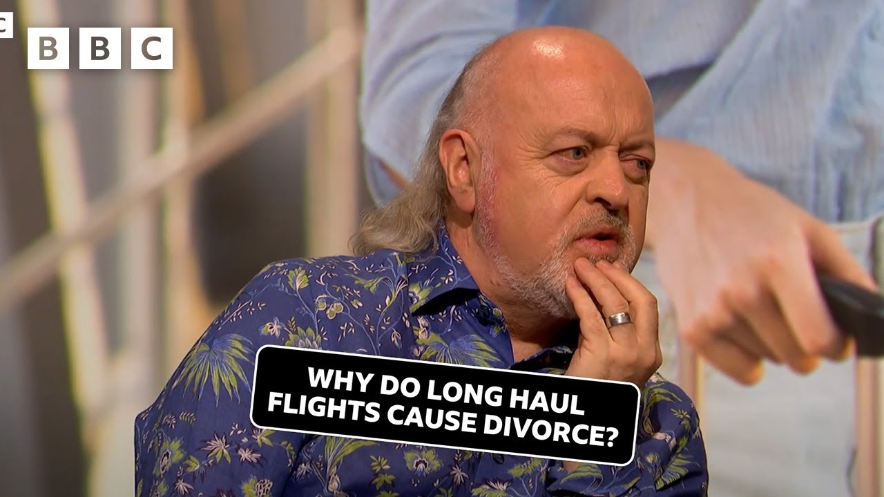 Why do long haul flights cause divorce? | QI- BBC