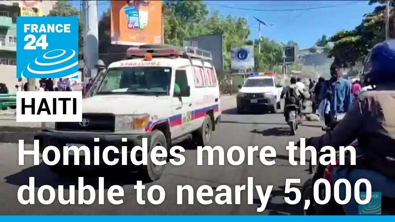 'Staggering' gang violence: Haiti homicides more than doubled in 2023, says UN report • FRANCE 24