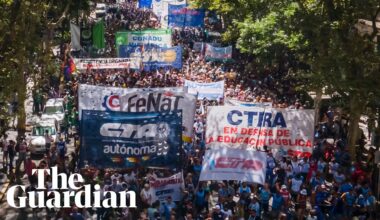 Thousands take part in strikes against Argentina's latest austerity measures