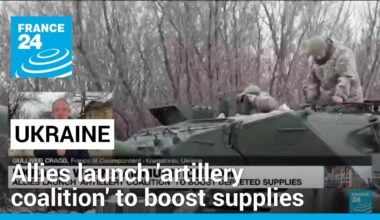 Ukraine allies launch 'artillery coalition' to boost depleted supplies • FRANCE 24 English