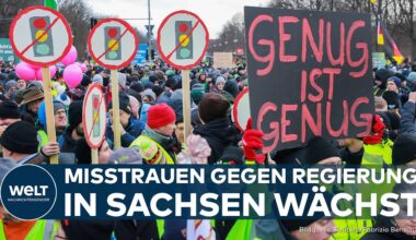 SACHSEN-MONITOR: Alarmierende Umfrage! Große Mehrheit der Bürger misstraut der Bundesregierung