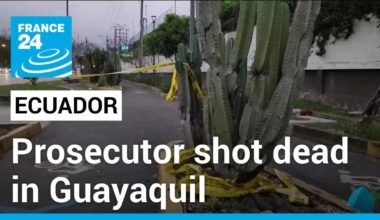 Ecuador prosecutor investigating TV studio attack shot dead • FRANCE 24 English