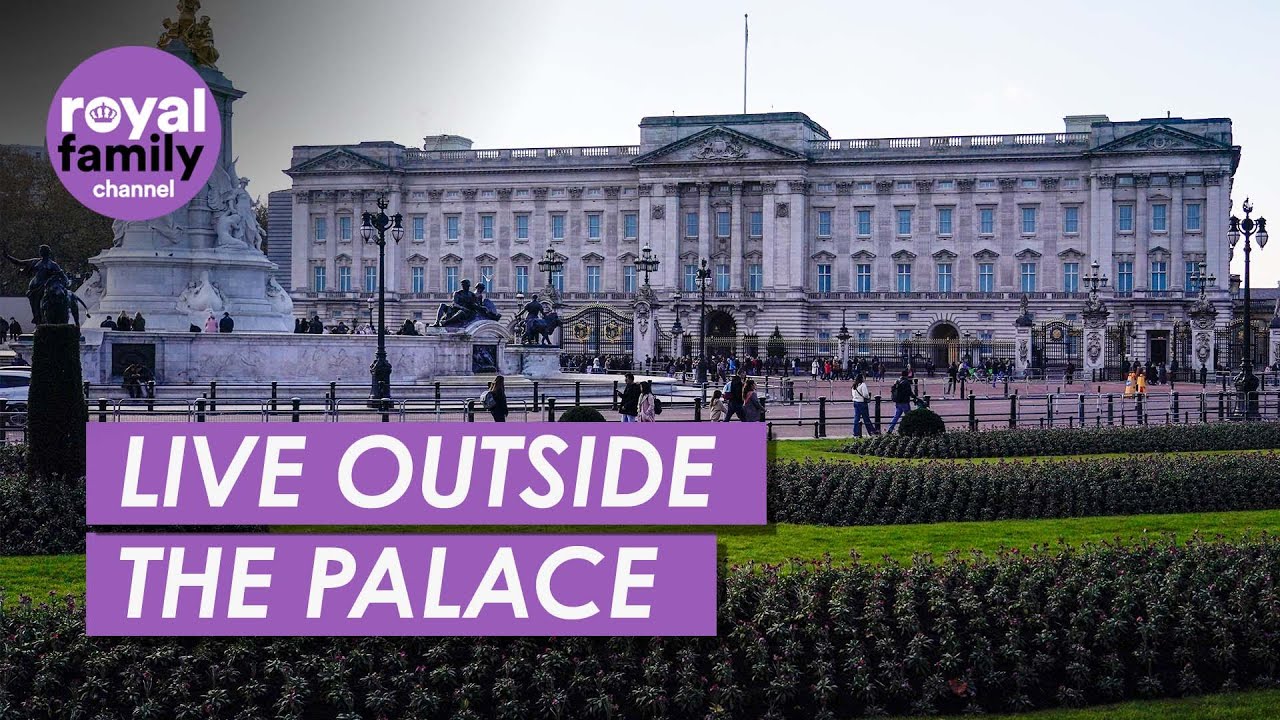 LIVE: Outside Buckingham Palace as King Charles' Cancer Diagnosis is Revealed