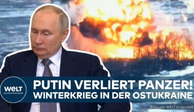 PUTINS KRIEG: Winterkrieg in der Ostukraine - Russen halten trotz hoher Verluste den Druck aufrecht