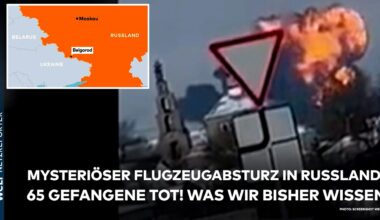 Russland: Mysteriöser Absturz von Flugzeug! 65 Gefangene und sechs Russen tot! Was wir bisher wissen