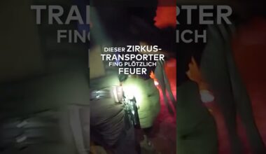 USA: "Helfer im Krankenhaus" Feuerdrama mit Zirkustieren auf der Autobahn! WELT | #shorts