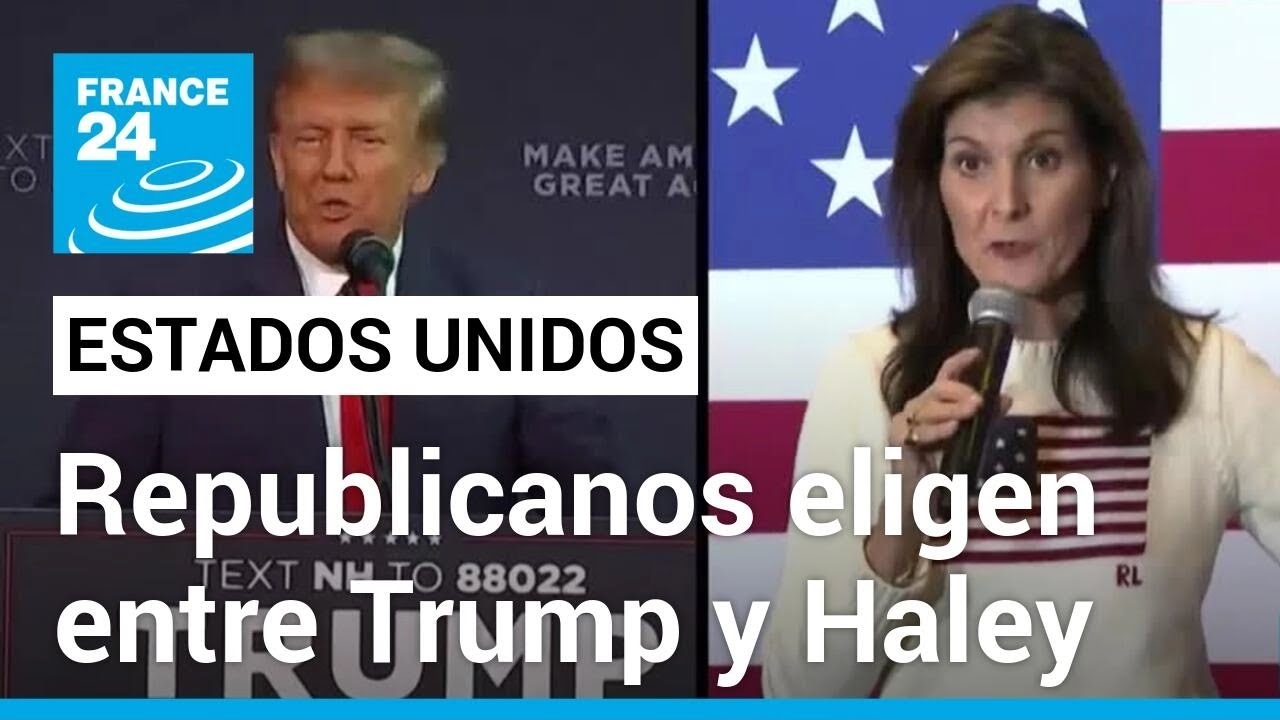 EE. UU.: republicanos eligen entre Donald Trump y Nikki Haley para ir a las presidenciales