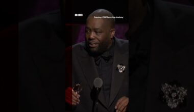 Rapper Killer Mike detained at Grammys after winning three awards. #Shorts #Grammys #BBCNews