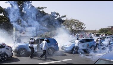 Police fire tear gas on Dakar protest following Senegal's postponed presidential vote • FRANCE 24