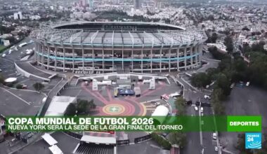 Copa del Mundo de fútbol de 2026 arrancará en el legendario Estadio Azteca de la Ciudad de México