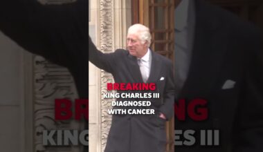 BREAKING: King Charles diagnosed with cancer