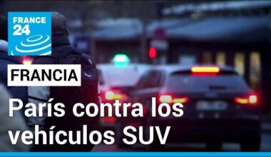 Vehículos SUV, en la mira de la alcaldía de París por invasión del espacio público y contaminación