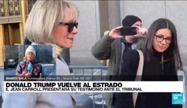 Informe desde Nueva York: E. Jean Carroll da su testimonio contra Trump ante tribunal