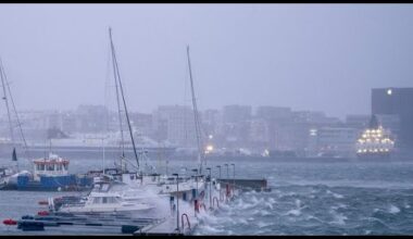 Norvège : le pays frappé par la tempête Ingunn