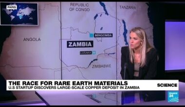 Rare earth metals: US startup discovers large-scale copper deposit in Zambia • FRANCE 24 English