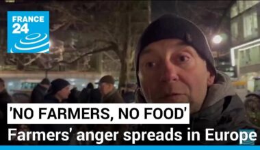 'No farmers, no food': Farmers' anger spreads in Europe, governments promise help • FRANCE 24