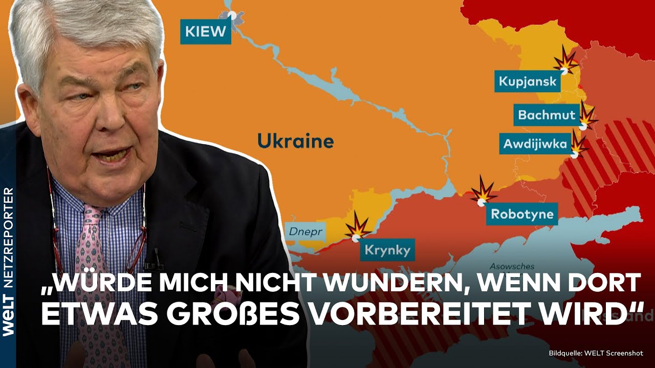 PUTINS KRIEG: Sperrzone Cherson - Was plant Ukraine an der Südfront gegen die Russen | WELT Analyse