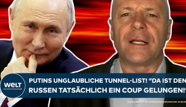 UKRAINE-KRIEG: "Es ist den Russen tatsächlich ein Coup gelungen!" Unglaubliche Tunnel-List von Putin