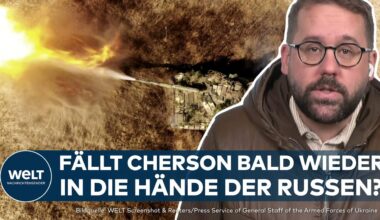 KAMPF UM CHERSON: Ukraine in Schwierigkeiten! An diesen Stellen prescht Russland immer weiter vor