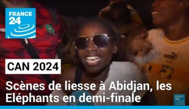 CAN 2024 : à Abidjan, des scènes de liesse après la victoire in extremis des Élephants face au Mali