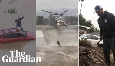 A deadly, atmospheric-river fuelled storm is causing chaos across California