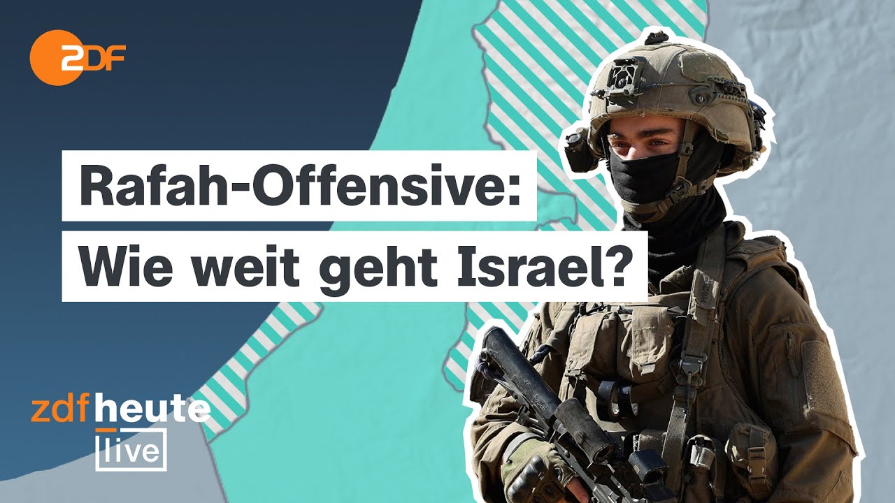 Geisel-Befreiung und neue israelische Offensive - was Zivilisten in Rafah droht | ZDFheute live