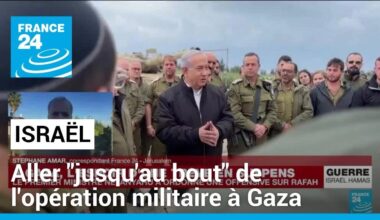 En Israël, "il y a un sentiment qu'il faut aller jusqu'au bout de cette opération" militaire à Gaza