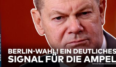 WIEDERHOLUNGSWAHL IN BERLIN: Ein deutliches Signal an die Ampel! CDU und AfD gewinnen