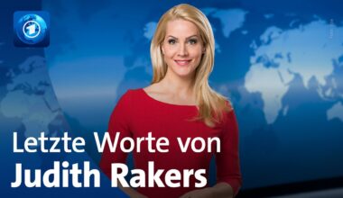 Judith Rakers: #Abschied bei der tagesschau | Letzte Worte