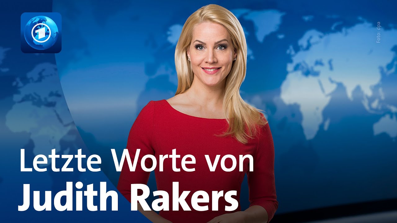 Judith Rakers: #Abschied bei der tagesschau | Letzte Worte