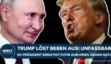 USA: Donald Trump löst Beben aus! Unfassbar! Ex-Präsident ermutigt Putin zum Krieg gegen die NATO