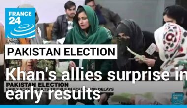 Jailed Khan's allies in running as delayed Pakistan election results emerge • FRANCE 24 English