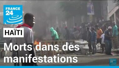 Haïti : plusieurs morts dans des manifestations contre le Premier ministre Ariel Henry