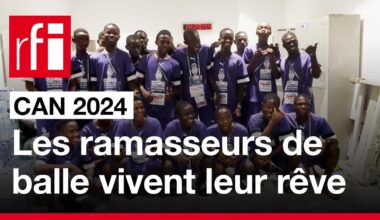 CAN 2024 : le rêve éveillé des ramasseurs de balle • RFI