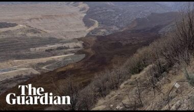 Workers missing as landslide buries gold mine in east Turkey