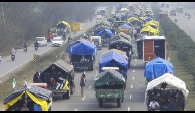 En Inde, la colère des agriculteurs réprimée par des gaz lacrymogènes