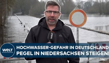 DEUTSCHLAND: Hochwasser-Gefahr! Hohe Pegelstände in Niedersachsen - Mehr Regen erwartet