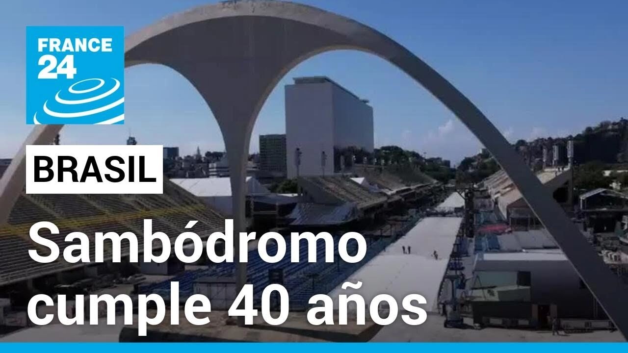 Brasil: el emblemático Sambódromo de Río de Janeiro cumple 40 años • FRANCE 24 Español