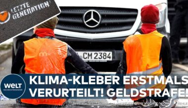 BERLIN: "Treiben auch den letzten Cent ein!" Anklage gegen Klimakleber der "Letzten Generation"!