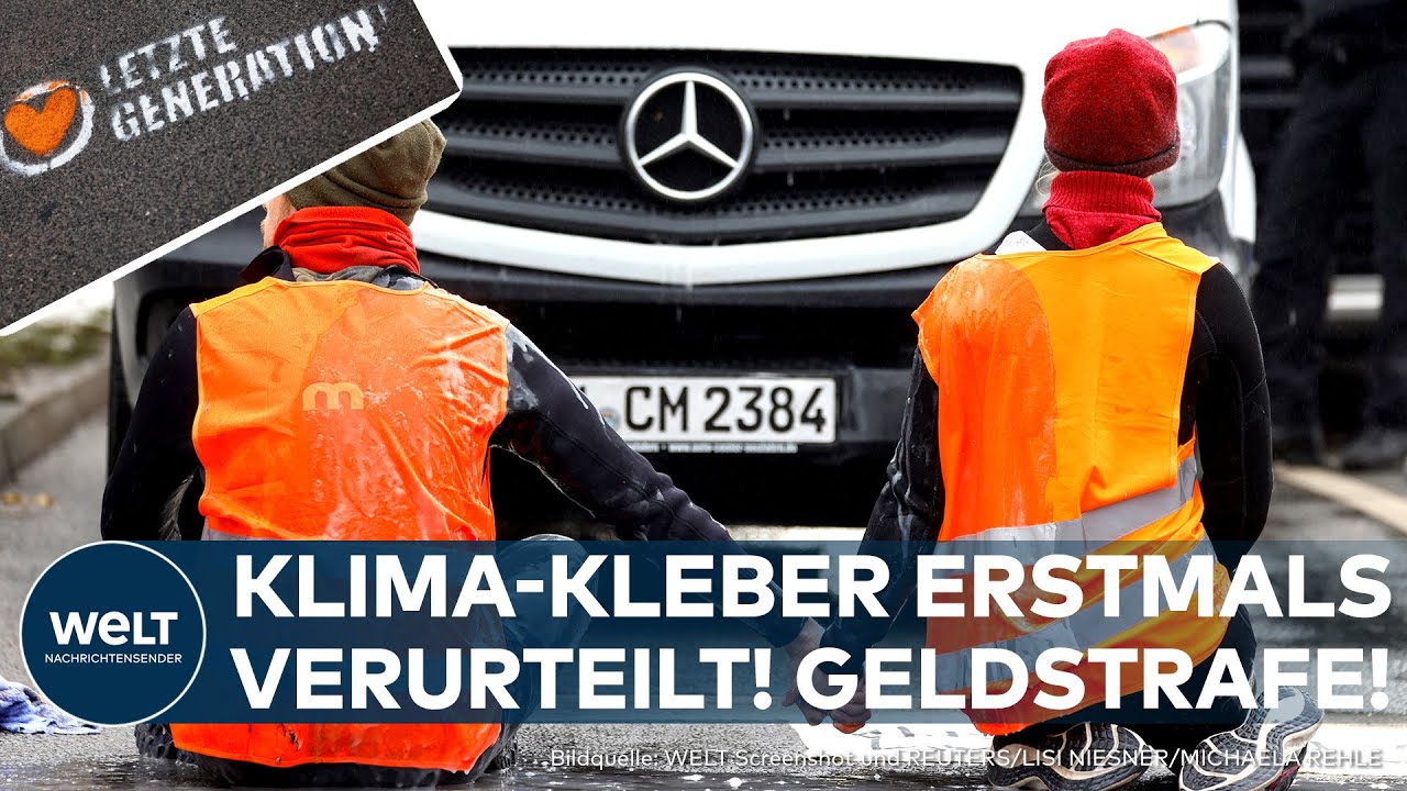 BERLIN: "Treiben auch den letzten Cent ein!" Anklage gegen Klimakleber der "Letzten Generation"!