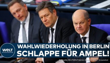 BERLIN: Wiederholung der Bundestagswahl! Warnschuss für Ampel! AfD und CDU legen zu